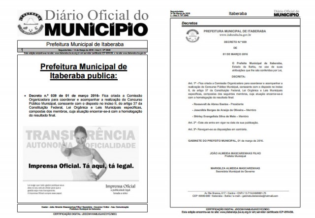 prefeitura itaberaba