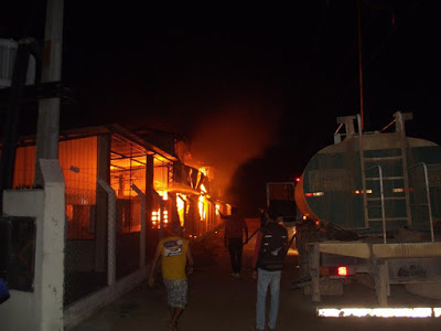 Incêndio destrói empresa de morangos em Morro do Chapéu