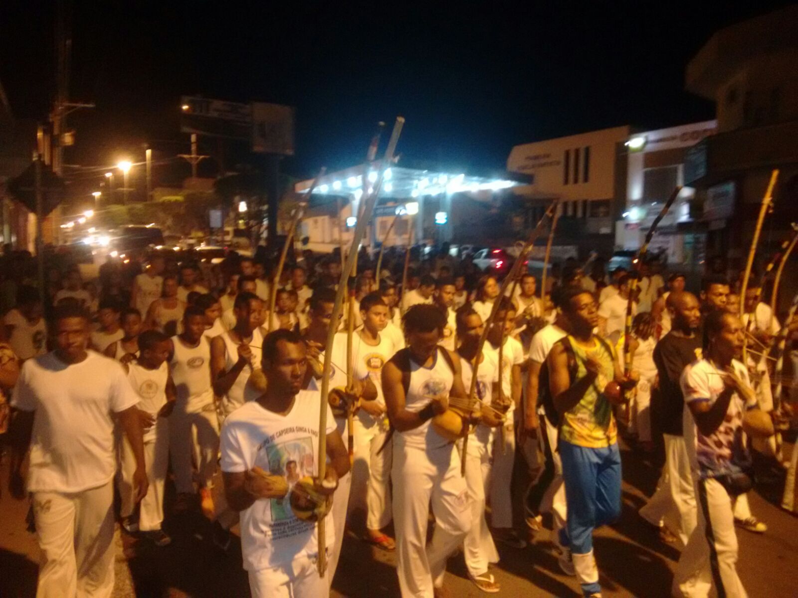 Final de semana teve batizado de capoeira em Itaberaba