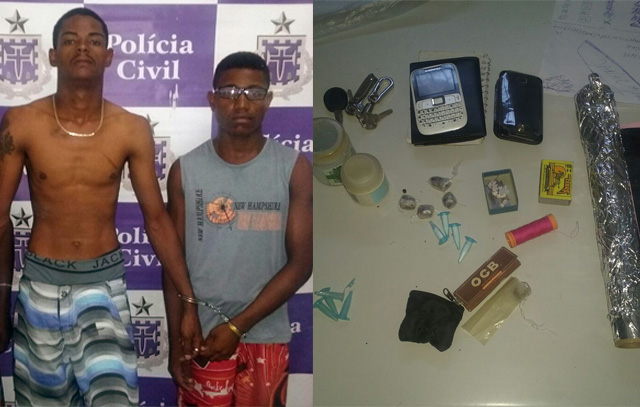 Policia Civil prende traficantes na “Baixa do Sapo” em Itaberaba