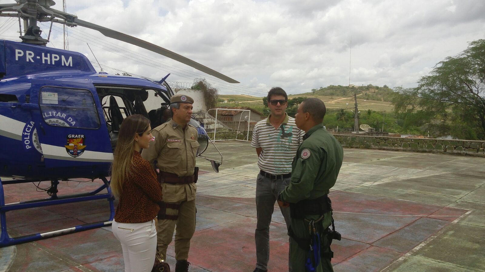 GRAER realiza vôos em Itaberaba