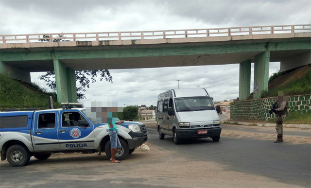 Homem é preso com drogas durante blitz em Itaberaba