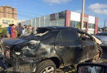 Duas pessoas morrem em grave acidente em Juazeiro do Norte