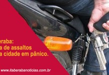 Onda de assaltos deixa população em panico nesta quinta-feira em Itaberaba