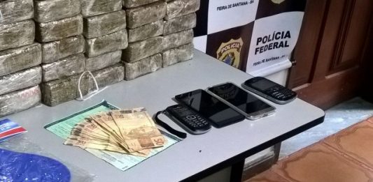 Dupla é presa com 50 Kg de drogas que seria entregue em Itaberaba