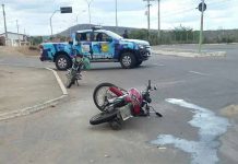 Acidente deixa pelo menos uma pessoa ferida na tarde desta sexta em Itaberaba