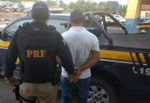 PRF prende foragido da justiça na BR-242