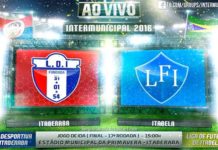 Assista agora Itaberaba X Itabela ao vivo na tela do seu celular