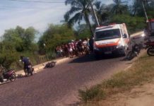 Homem sofre acidente de moto neste domingo em Itaberaba