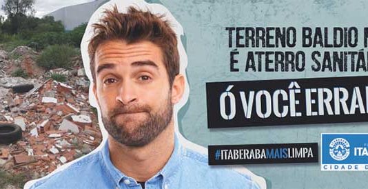 Prefeitura inicia campanha #ItaberabaMaisLimpa
