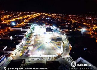Hoje tem lavagem do circuito e entrega das barracas no São João de Itaberaba