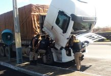 PRF: Caminhão roubado em São paulo é apreendido em Itaberaba