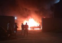 Homens invade garagem e ateiam fogo em carros na prefeitura de Santo Estevão