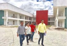 Prefeito visita obra do Instituto Federal em Itaberaba