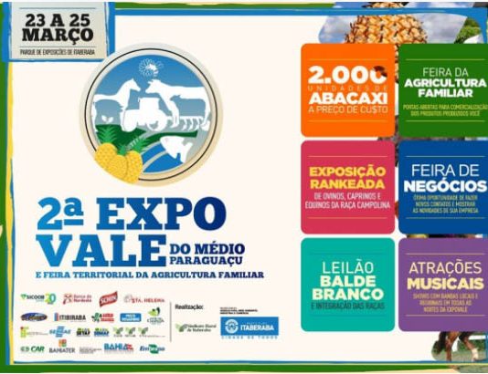 Itaberaba realiza ExpoVale no Aniversário da Cidade