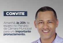 Vereador convoca população para pronunciamento em Itaberaba