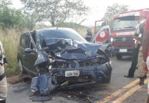 Grave acidente deixa vitima fatal na BA-046 entre Itaberaba e Iaçu