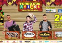 Neste domingo (24) tem Forró dos Amigos em Itaberaba