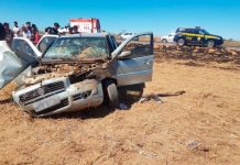 BR-242: Quatro pessoas da mesma família ficam feridas após acidente a caminho de velório