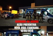 PM inicia projeto Comando no Bairro em Itaberaba