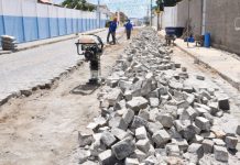 Prefeitura cobra e empresa realiza reparos em ruas de Itaberaba