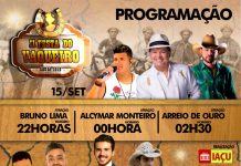 Hoje tem Festa do Vaqueiro em Iaçu. Confira a programação