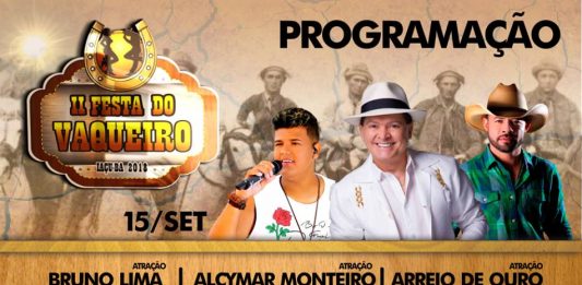 Hoje tem Festa do Vaqueiro em Iaçu. Confira a programação