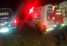 Mulher fica ferida após carro capotar na BA-233 entre Ipirá e Itaberaba