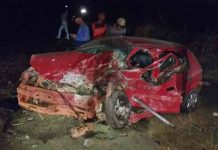 Tragédia na BR-242: Colisão frontal deixa uma pessoa morta e duas feridas