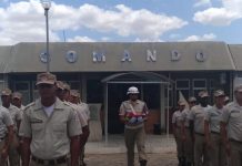 11°BPM realiza parada militar em homenagem ao dia da Bandeira em Itaberaba