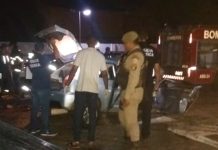 Três pessoas morrem em grave acidente na BR-242