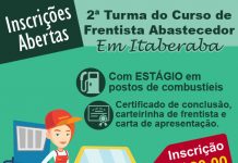 Ultimas vagas para a segunda turma do Curso de Frentista com estágio em Itaberaba; Participe
