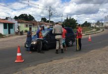 Veículos se envolvem em acidente na BA-046 em Itaberaba