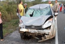 Duas pessoas morrem em grave acidente na BA-052, em Ipirá