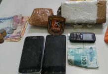 Policia prende um homem e duas mulheres , por tráfico de drogas, em Itaberaba