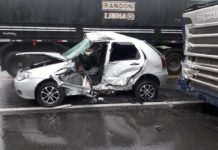 Grave acidente deixa feridos na BR-242, nesta sexta-feira (06)