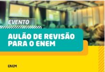 Participe do Aulão de Revisão para o ENEM em Itaberaba
