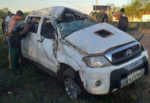 Grave acidente é registrado na BA-233 entre Ipirá e Itaberaba