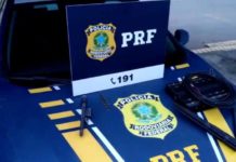 Homem armado é preso em ônibus na BR-242