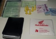 Após fuga em alta velocidade, suspeito sofre acidente e acaba preso com drogas em Itaberaba