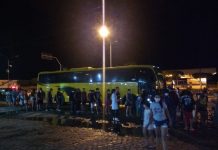 Dois ônibus lotados que saíram de São Paulo, com destino à Juazeiro, são interceptados em Itaberaba