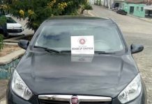 Policia recupera veículo, durante operação em Boa Vista do Tupim