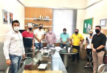 Grupo de médico se reúnem com prefeito e debatem ações de combate e prevenção ao coronavírus em Itaberaba