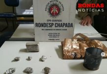 Homem é preso com drogas no jardim das Palmeiras, em Itaberaba