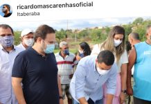 Com investimentos de quase R$6 Milhões, Ricardo Mascarenhas assina ordem de serviço para a pavimentação de 36 ruas em Itaberaba