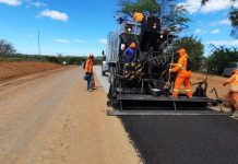 Obras na BA-046: Evite acidentes! Atenção ao trafegar entre Itaberaba e Iaçu