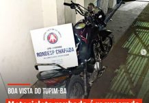 Rondesp Chapada recupera moto roubada em Boa Vista do Tupim