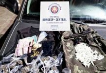 Rondesp apreende pistola e drogas