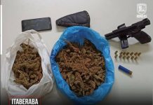 Após tentativa de homicídio, Rondesp prende suspeito e apreende arma e drogas em Itaberaba