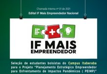 If Baiano abre inscrições para Seleção de Alunos Bolsistas para Projeto do Campus Itaberaba
